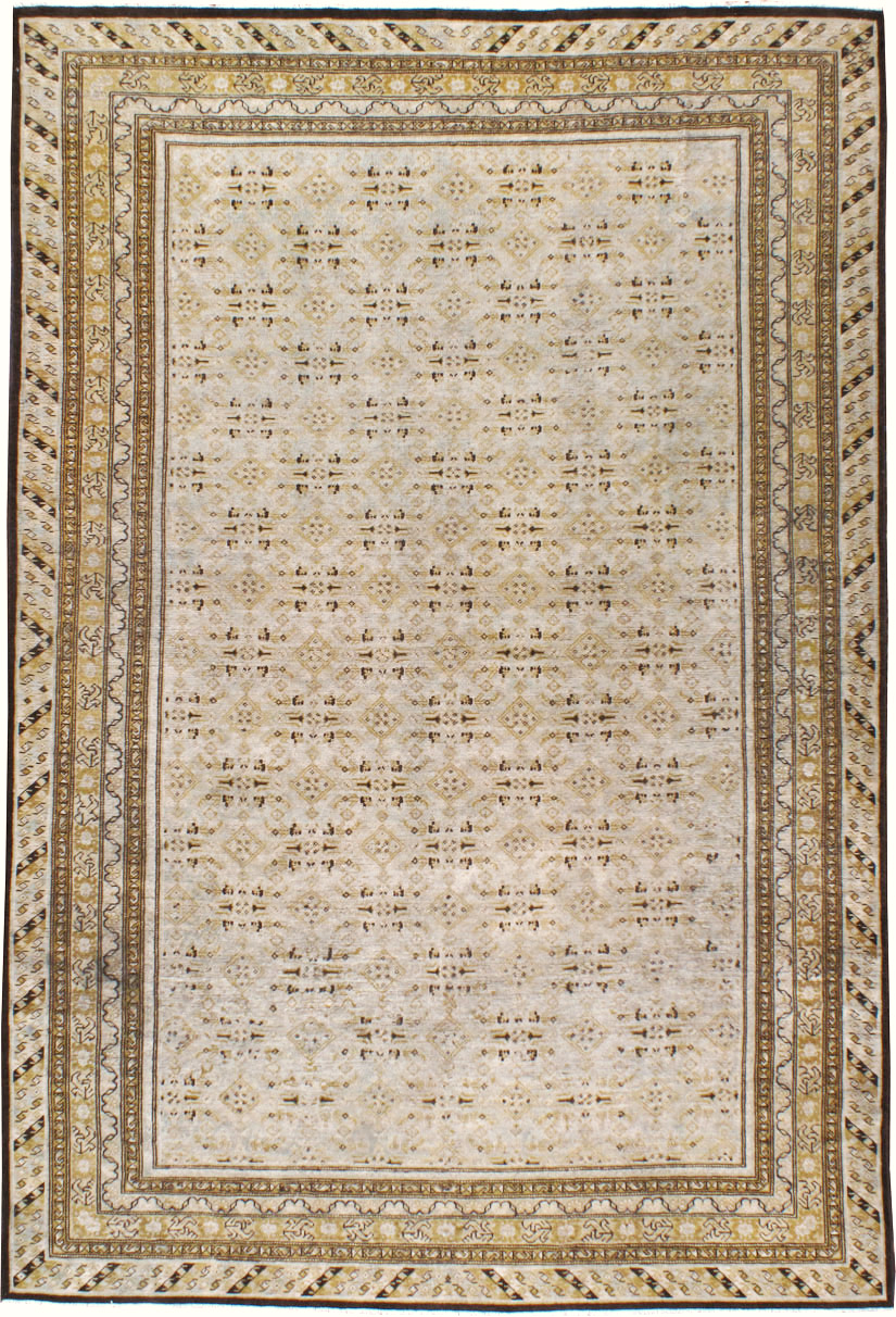 Antique Persian Malayer Carpet, No.23631 - Staging