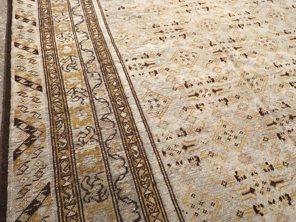 Antique Persian Malayer Carpet, No.23631 - Staging