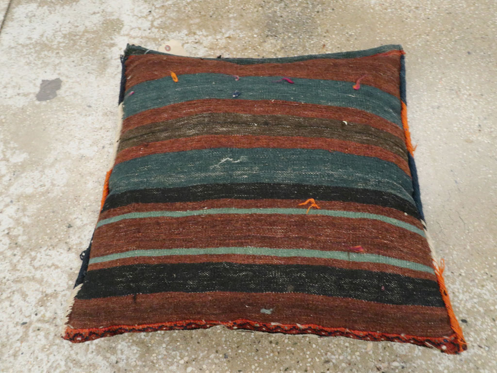 Antique Persian Northwest Bag Face Pillow, No.23640 - Staging