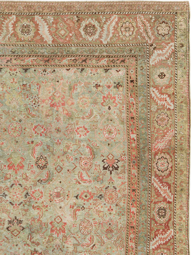 Antique Persian Malayer Long Gallery Carpet, No.23642 - Staging