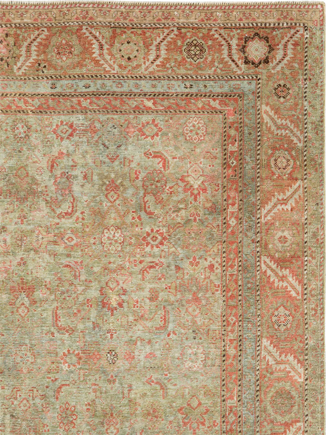 Antique Persian Malayer Long Gallery Carpet, No.23642 - Staging