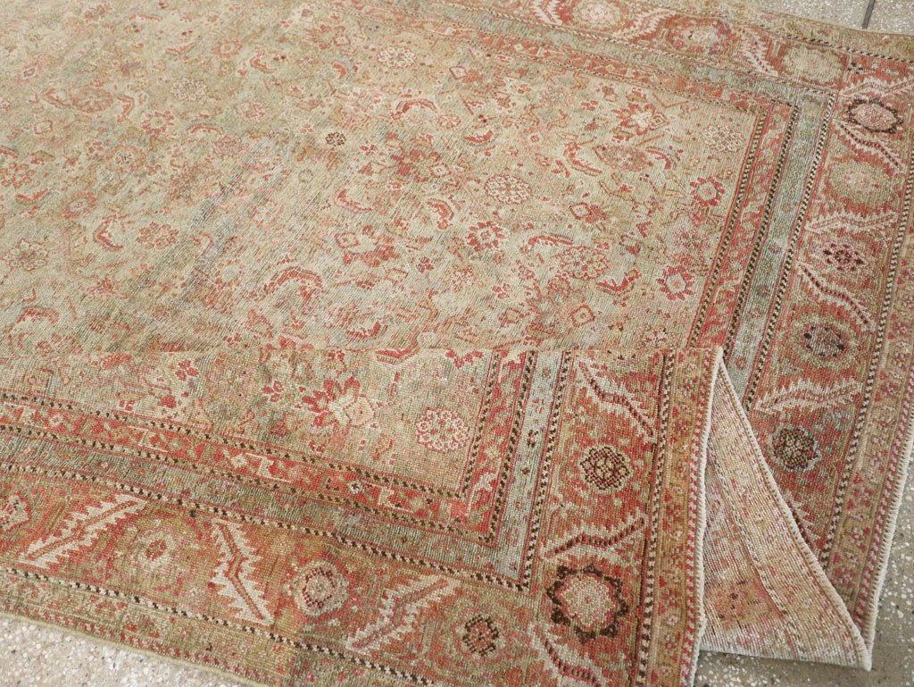 Antique Persian Malayer Long Gallery Carpet, No.23642 - Staging
