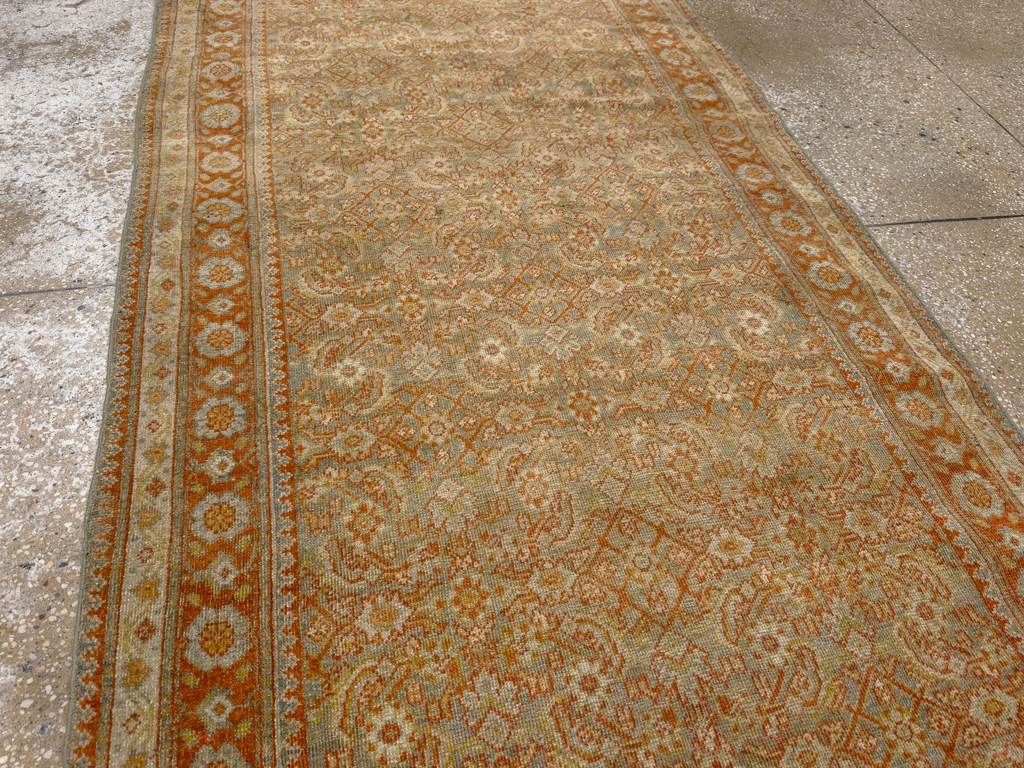 Antique Persian Malayer Runner, No.23646 - Staging