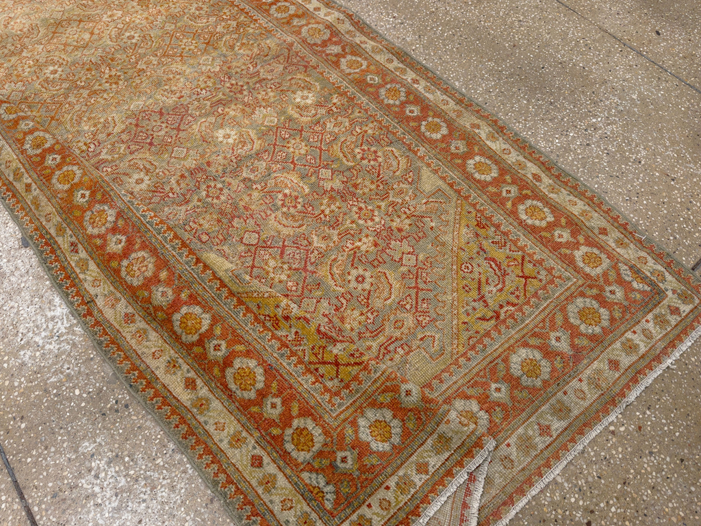 Antique Persian Malayer Runner, No.23646 - Staging