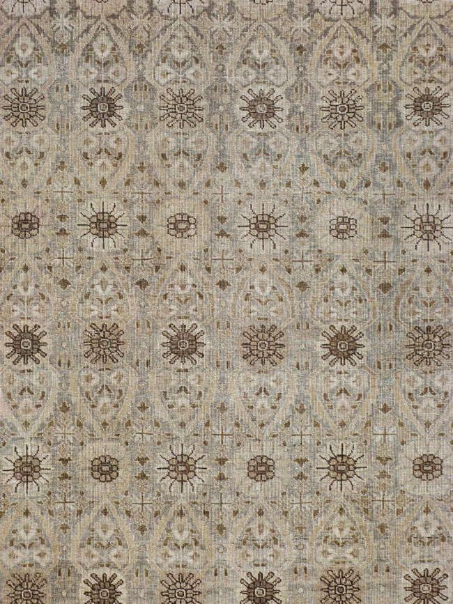 Antique Persian Tabriz Carpet, No.23647 - Staging