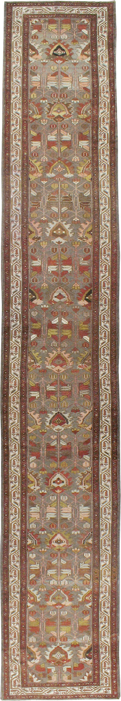 Vintage Persian Malayer Runner, No.23648 - Staging