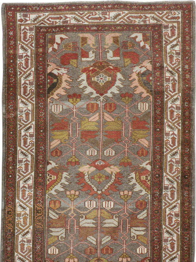 Vintage Persian Malayer Runner, No.23648 - Staging
