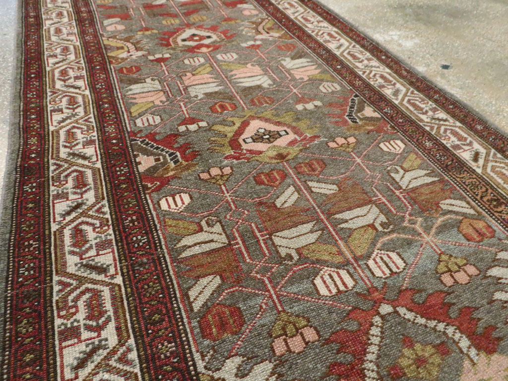 Vintage Persian Malayer Runner, No.23648 - Staging