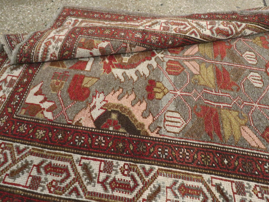 Vintage Persian Malayer Runner, No.23648 - Staging