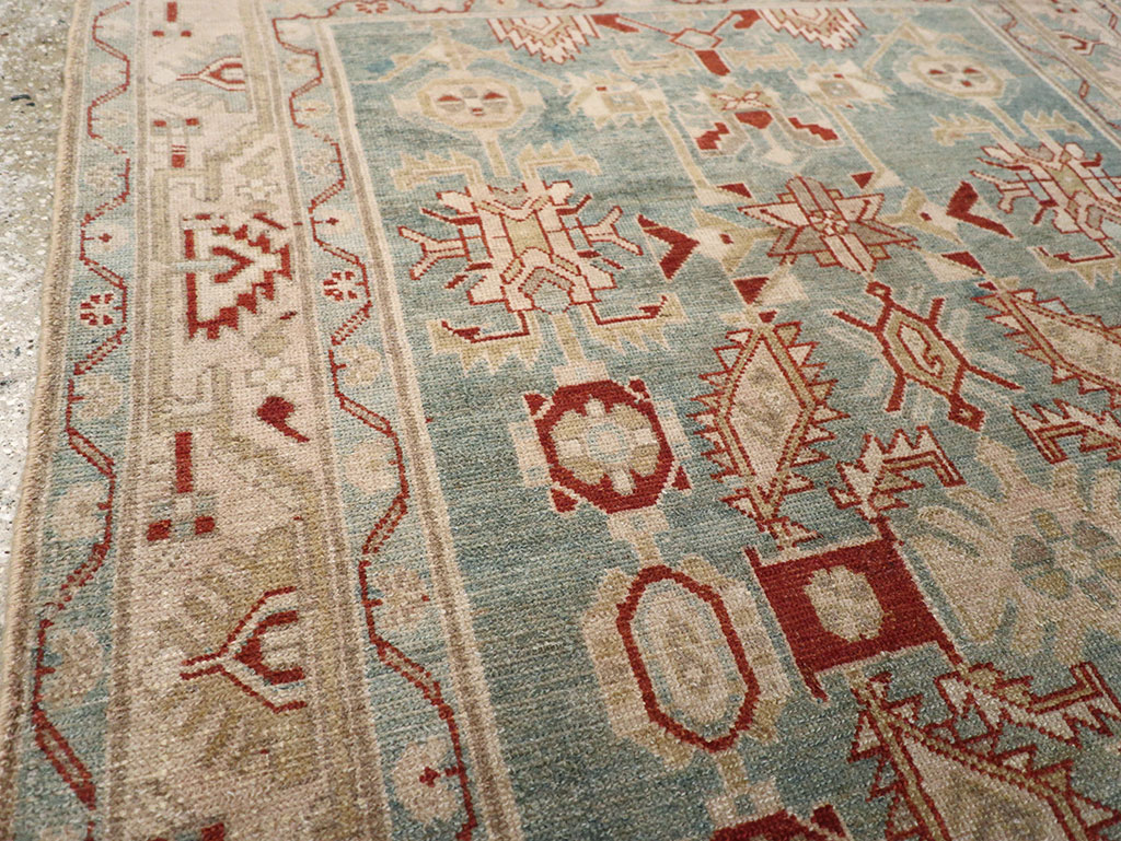Vintage Persian Malayer Rug, No.23650 - Staging
