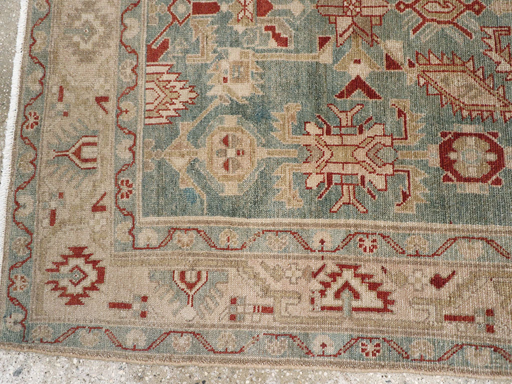 Vintage Persian Malayer Rug, No.23650 - Staging