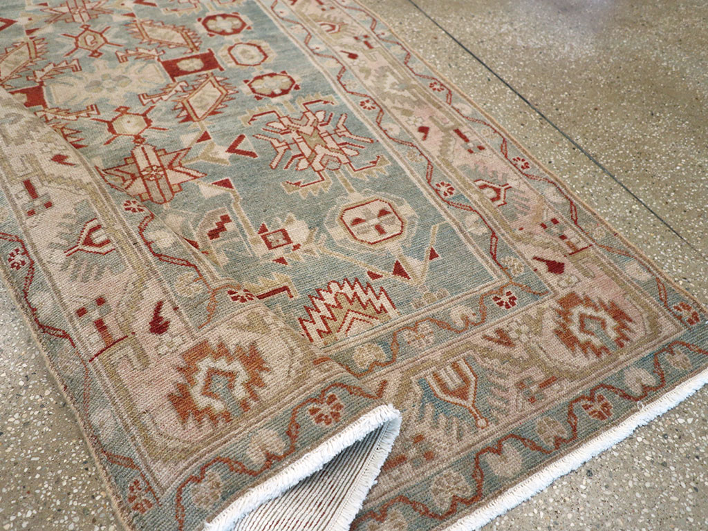 Vintage Persian Malayer Rug, No.23650 - Staging