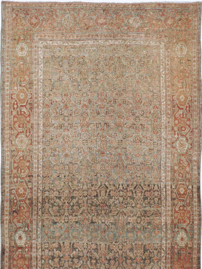 Antique Persian Senneh Malayer Runner, No.23651 - Staging