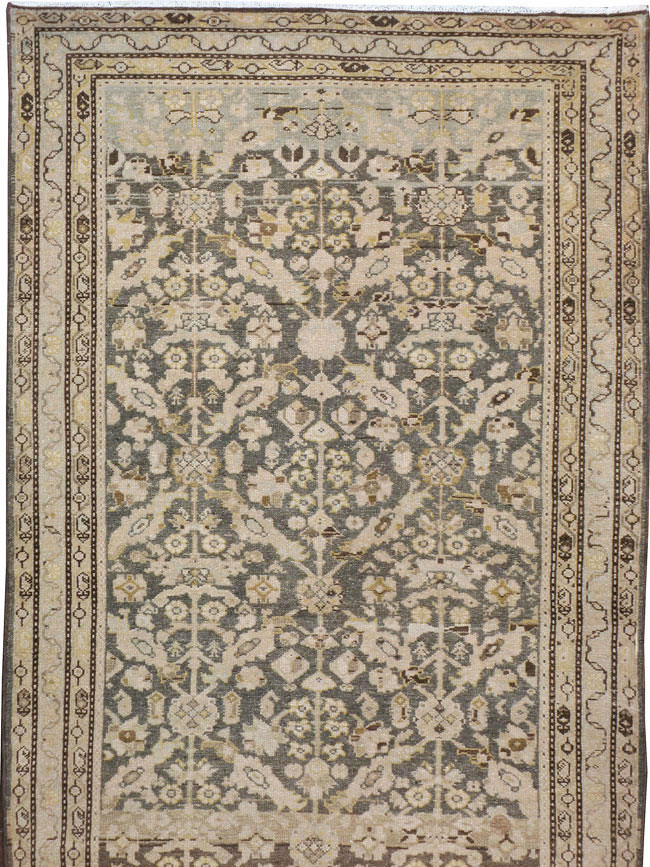 Vintage Persian Malayer Runner, No.23652 - Staging