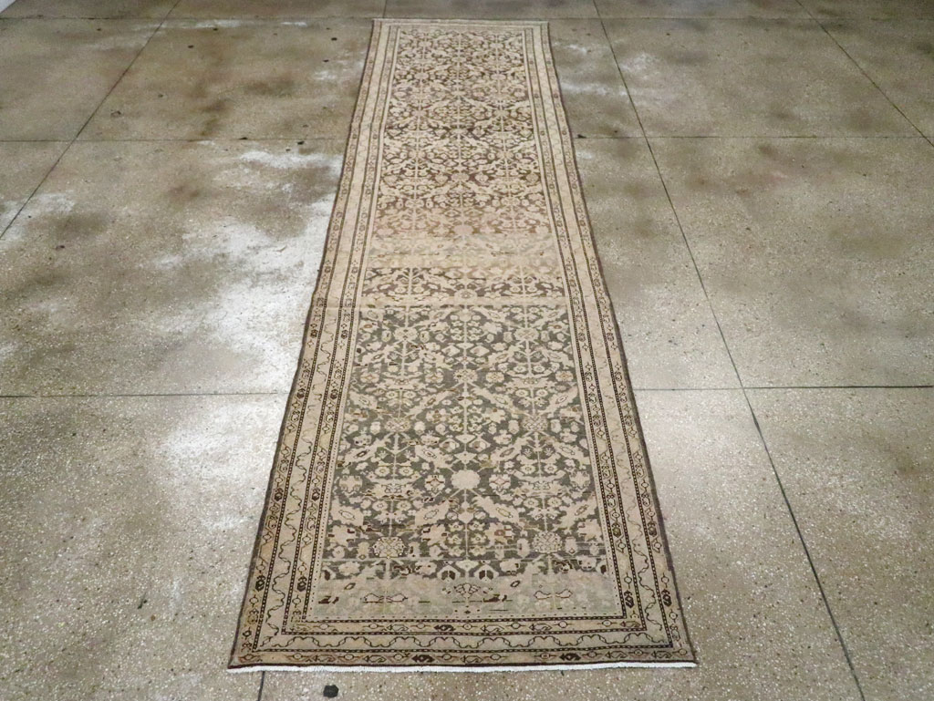 Vintage Persian Malayer Runner, No.23652 - Staging