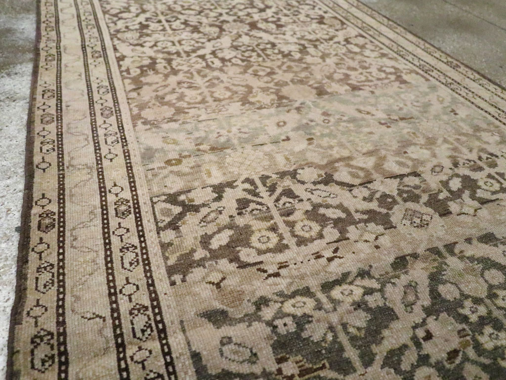 Vintage Persian Malayer Runner, No.23652 - Staging