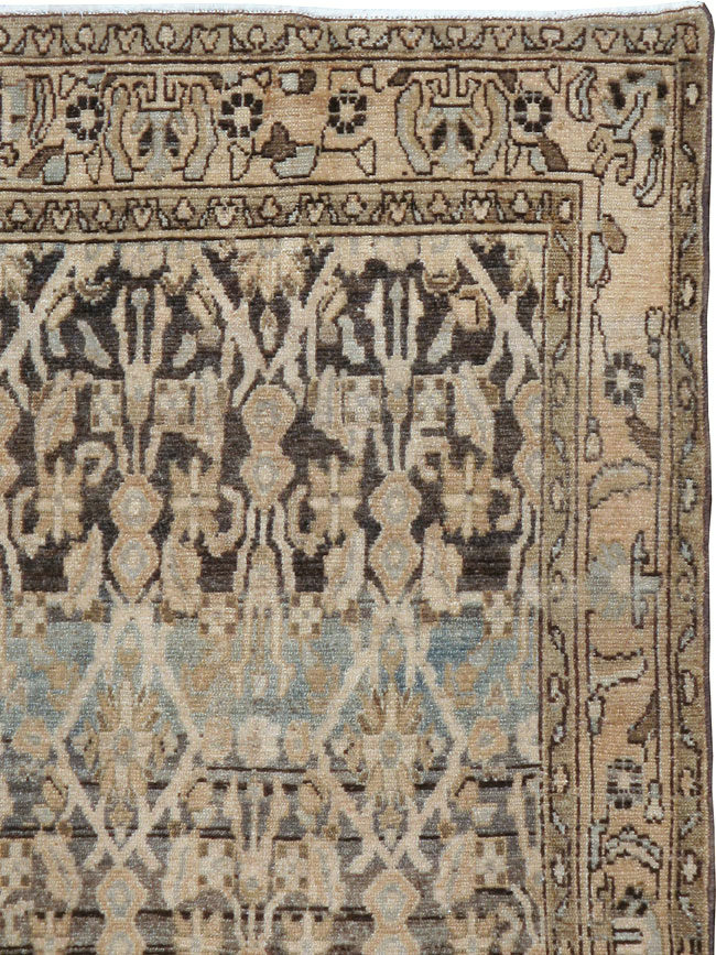 Vintage Persian Malayer Rug, No.23666 - Staging