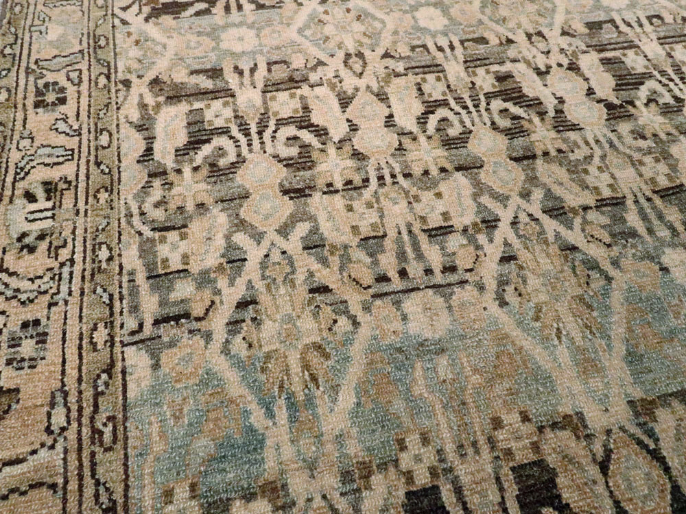 Vintage Persian Malayer Rug, No.23666 - Staging