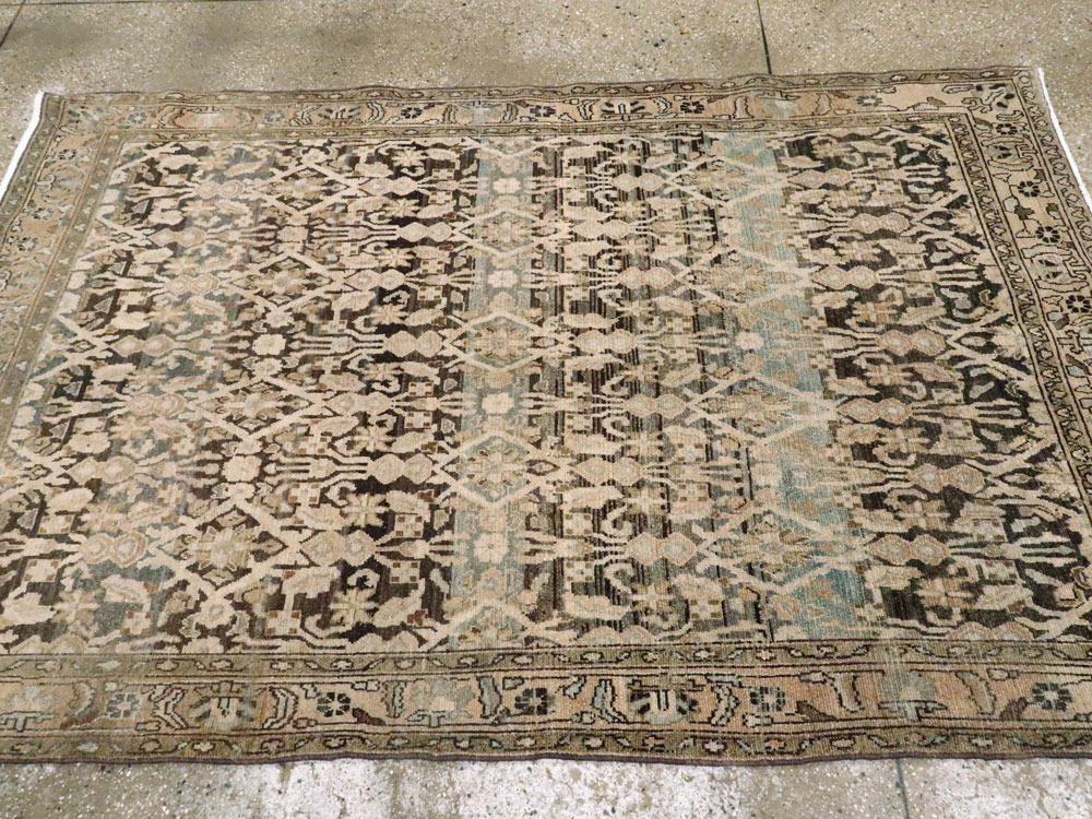 Vintage Persian Malayer Rug, No.23666 - Staging