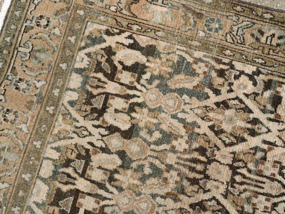 Vintage Persian Malayer Rug, No.23666 - Staging