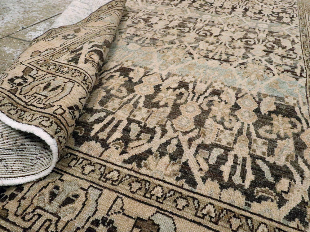 Vintage Persian Malayer Rug, No.23666 - Staging