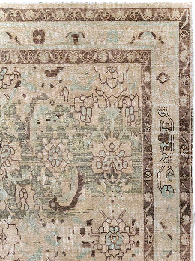 Vintage Persian Malayer Gallery Carpet, No.23668 - Staging
