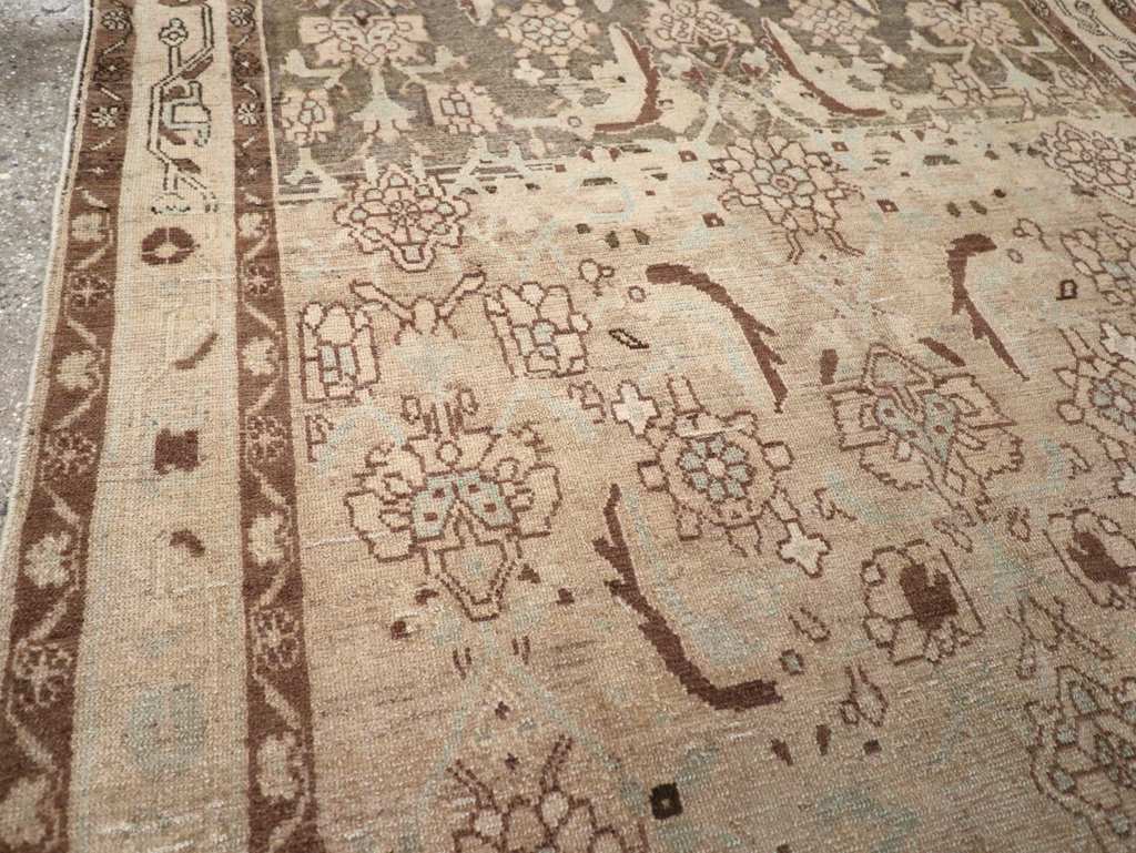 Vintage Persian Malayer Gallery Carpet, No.23668 - Staging