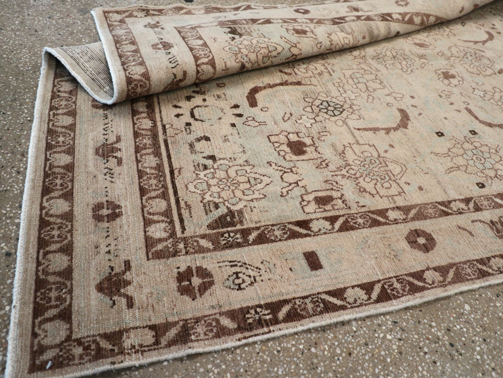 Vintage Persian Malayer Gallery Carpet, No.23668 - Staging