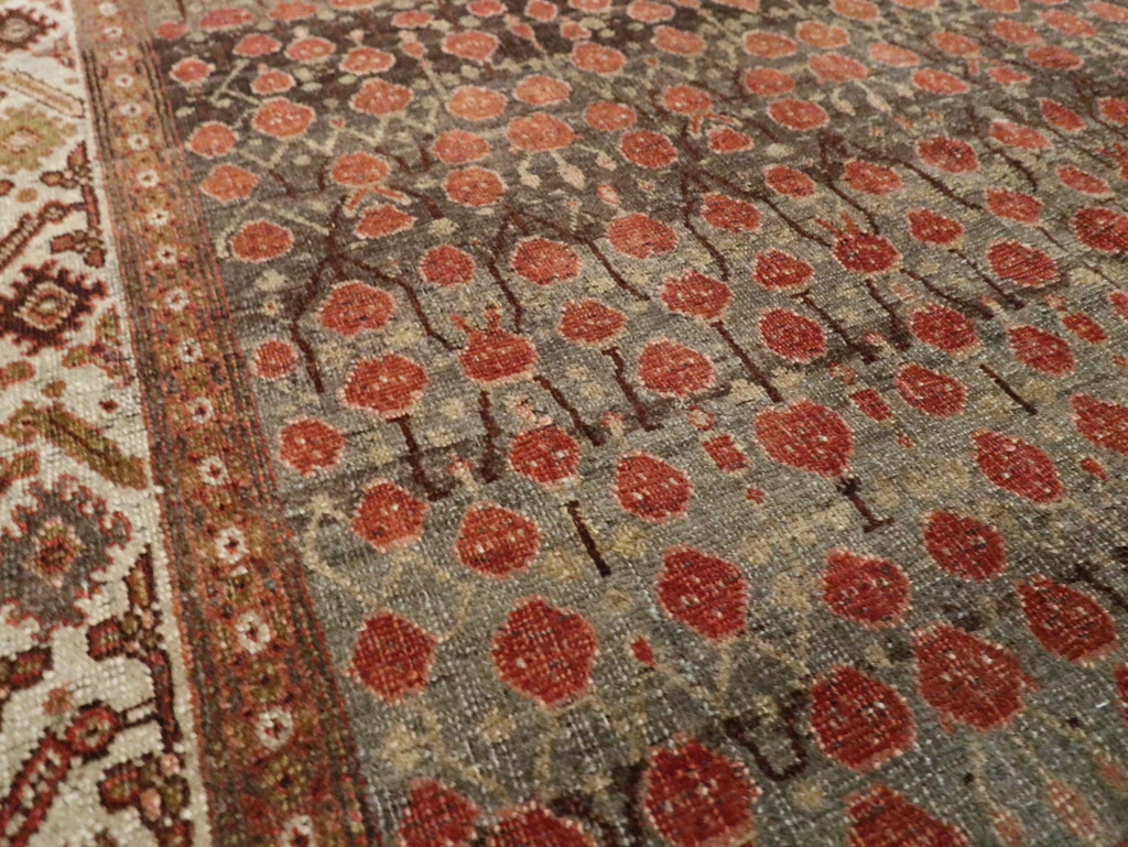 Antique Persian Bidjar Rug, No.23670 - Staging