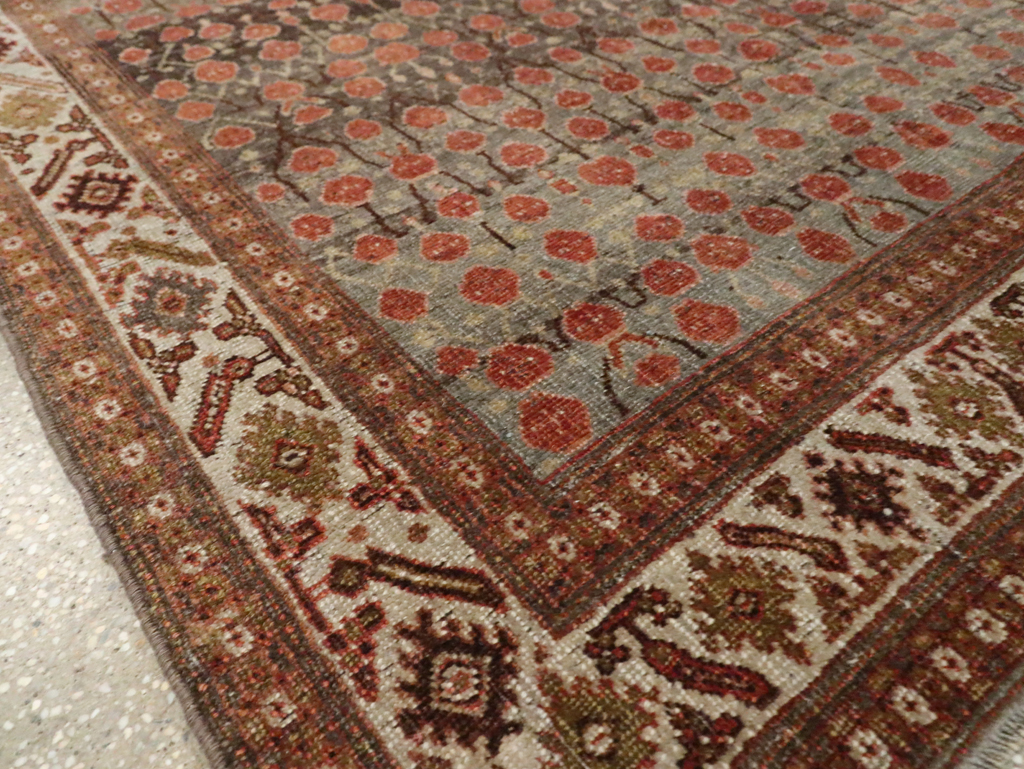 Antique Persian Bidjar Rug, No.23670 - Staging