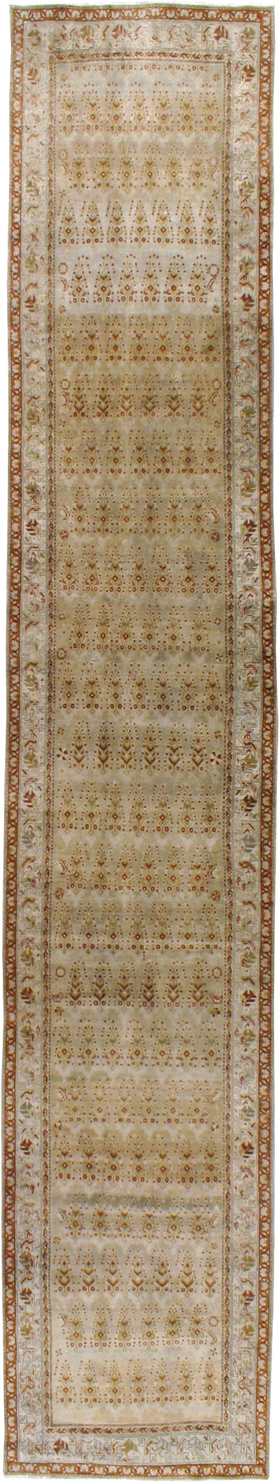 Vintage Persian Malayer Runner, No.23677 - Staging