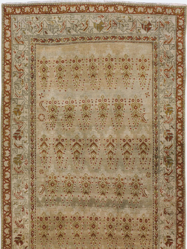 Vintage Persian Malayer Runner, No.23677 - Staging