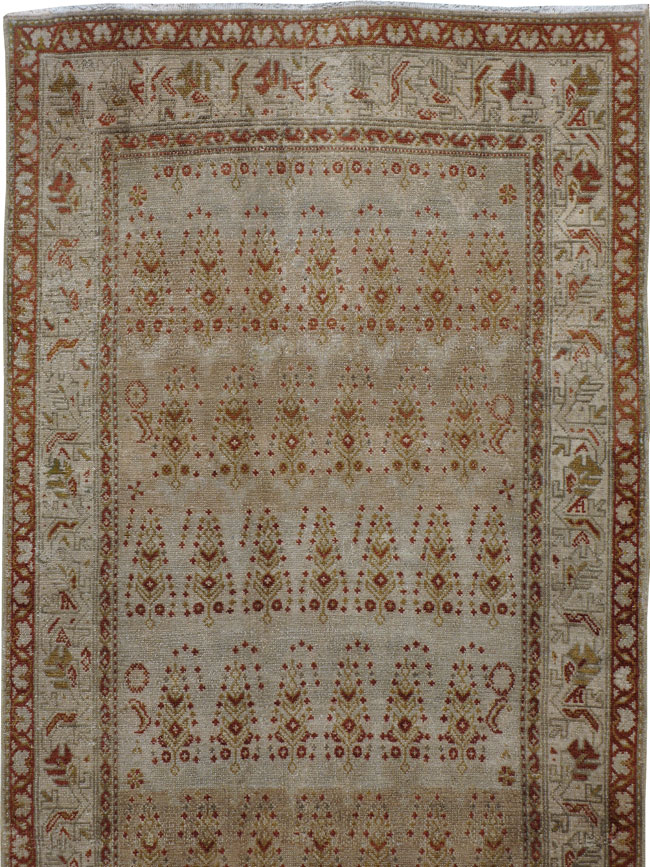 Vintage Persian Malayer Runner, No.23677 - Staging