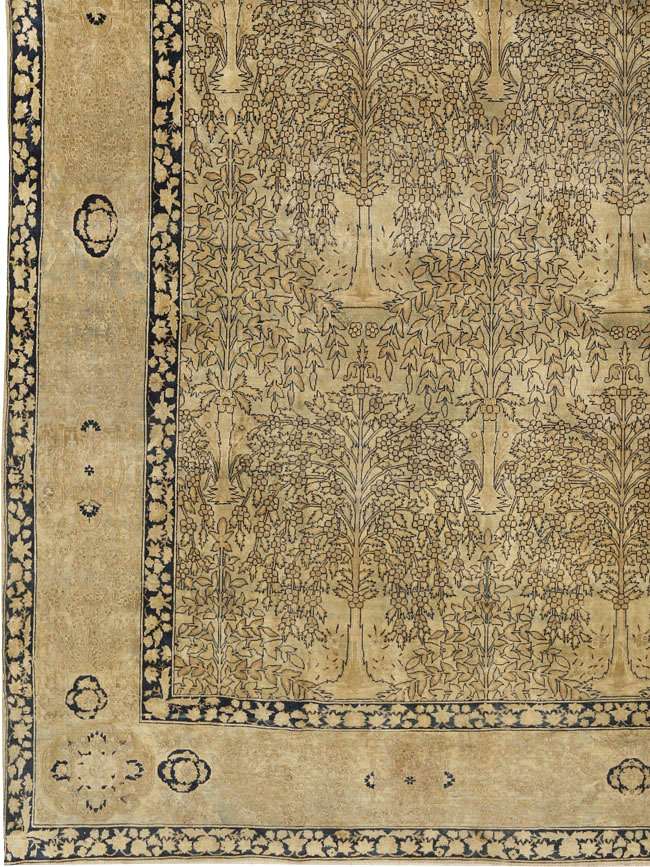 Antique Indian Lahore Carpet, No.23679 - Staging