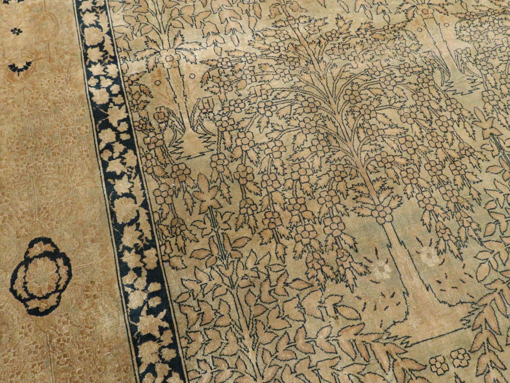 Antique Indian Lahore Carpet, No.23679 - Staging