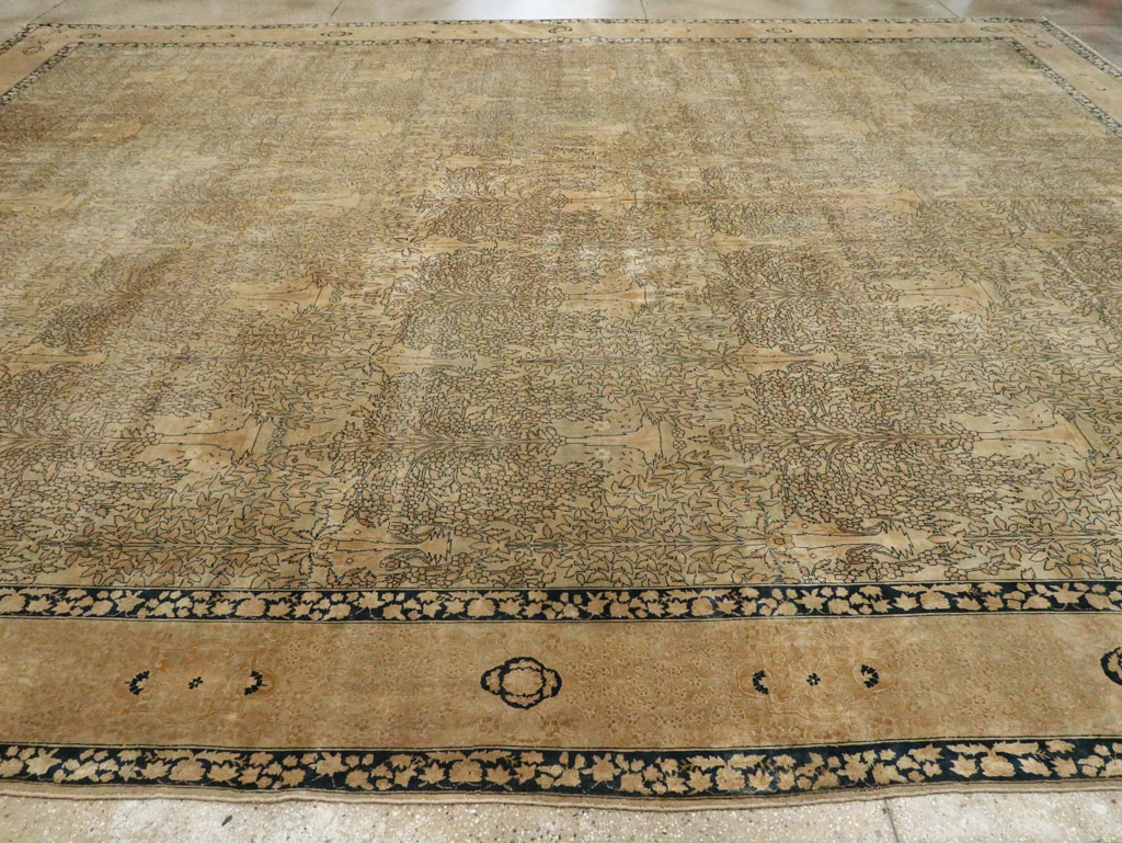 Antique Indian Lahore Carpet, No.23679 - Staging