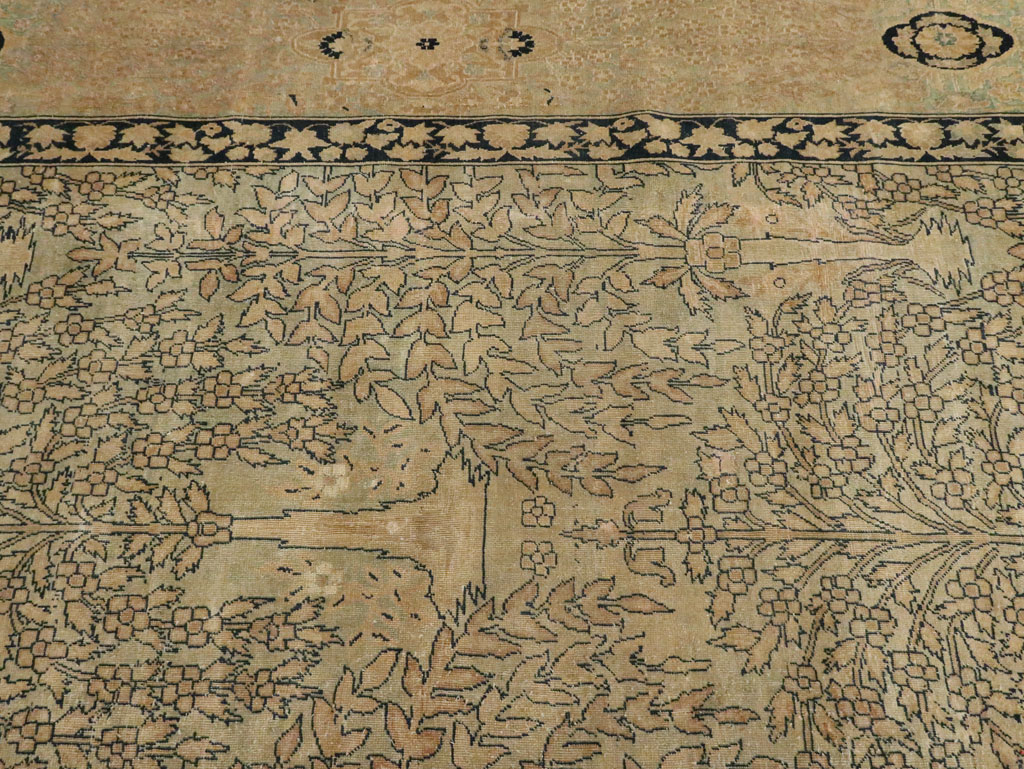 Antique Indian Lahore Carpet, No.23679 - Staging