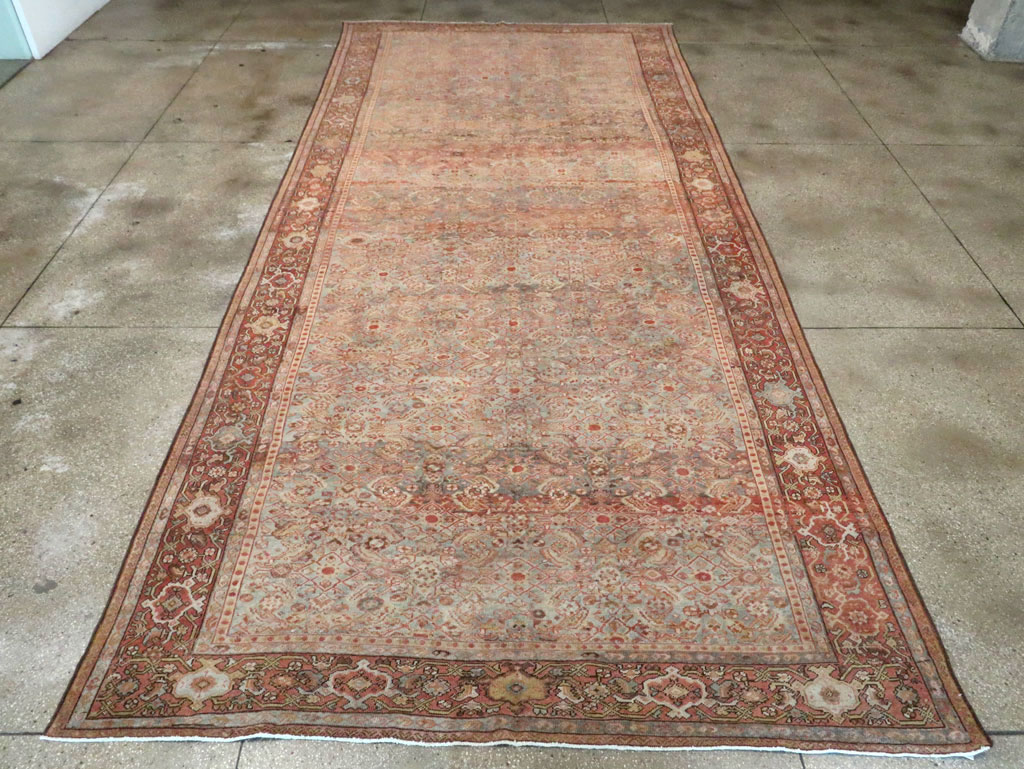Antique Persian Mahal Carpet, No.23680 - Staging