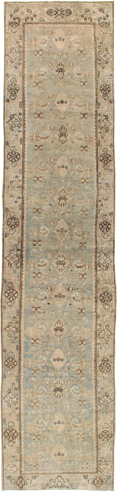 Vintage Persian Malayer Runner, No.23681 - Staging