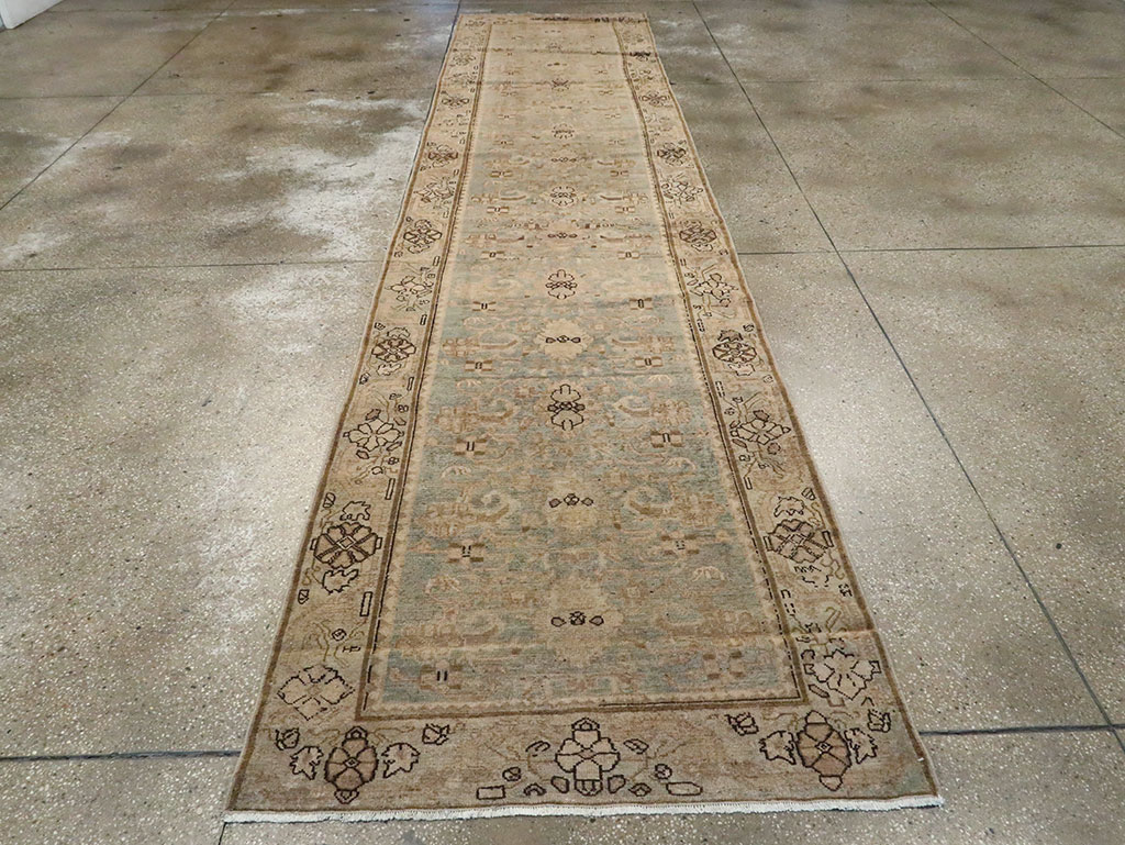 Vintage Persian Malayer Runner, No.23681 - Staging