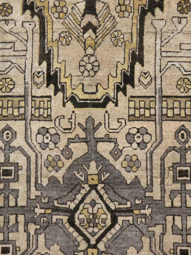 Antique Persian Malayer Rug, No.23682 - Staging