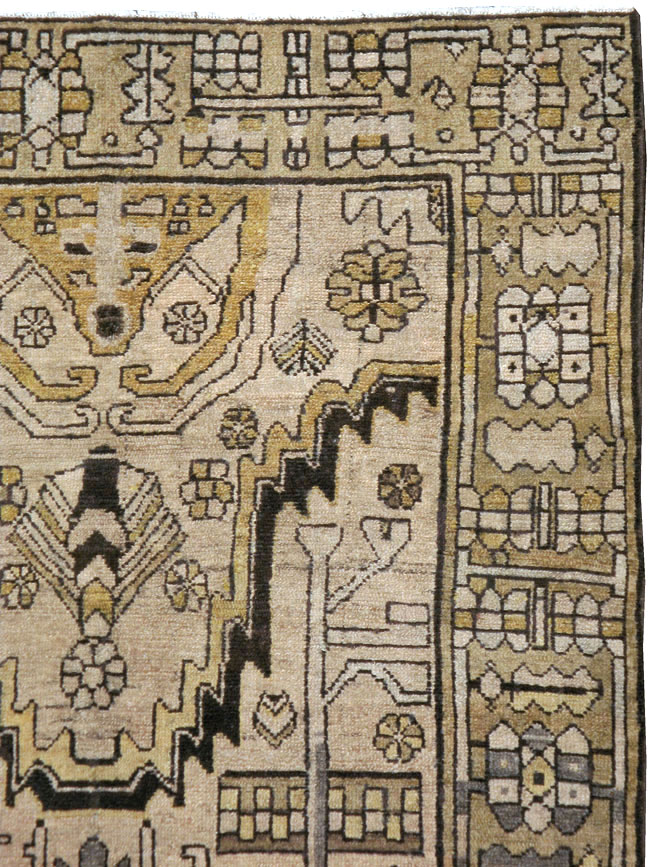 Antique Persian Malayer Rug, No.23682 - Staging