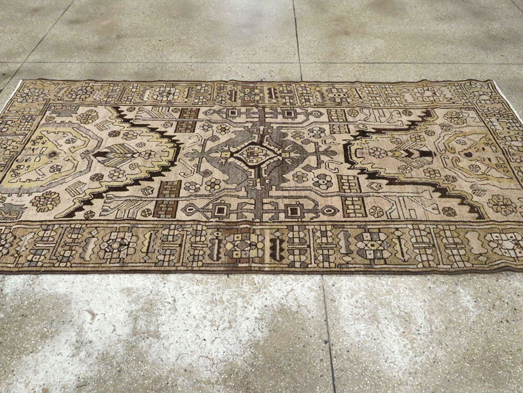 Antique Persian Malayer Rug, No.23682 - Staging