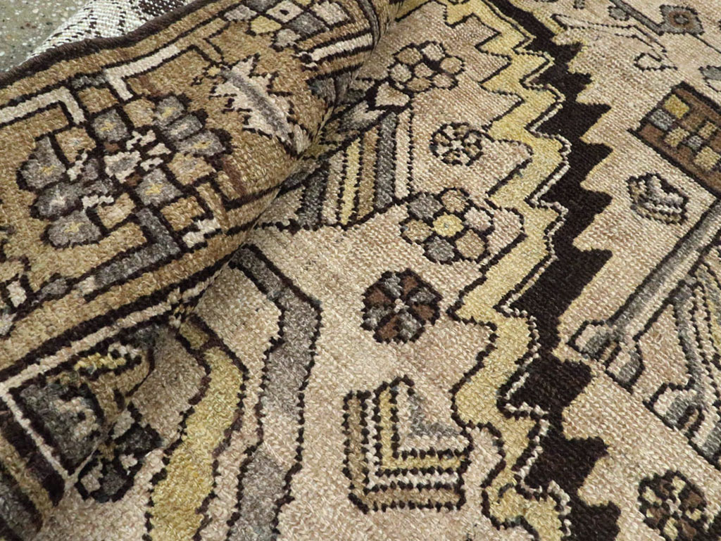 Antique Persian Malayer Rug, No.23682 - Staging