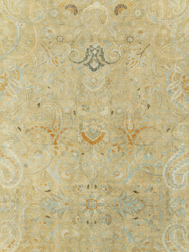 Antique Persian Tabriz Carpet, No.23683 - Staging