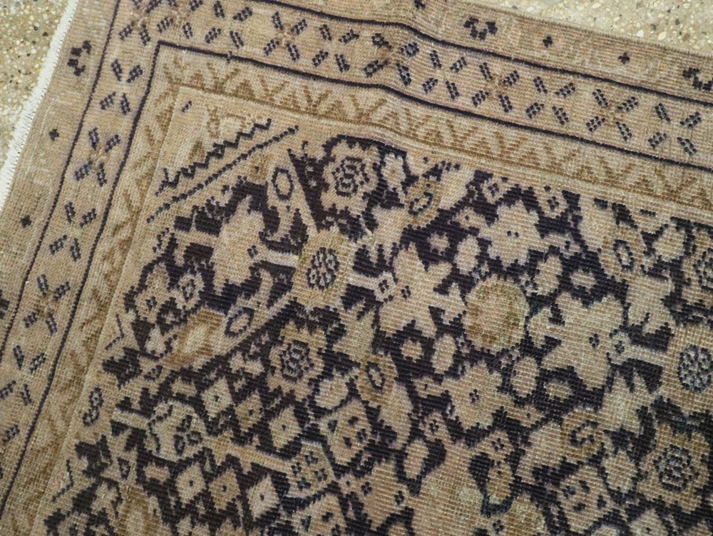 Vintage Persian Malayer Runner, No.23686 - Staging