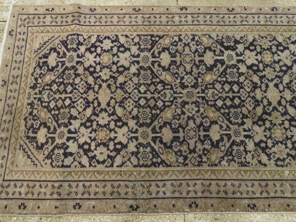 Vintage Persian Malayer Runner, No.23686 - Staging