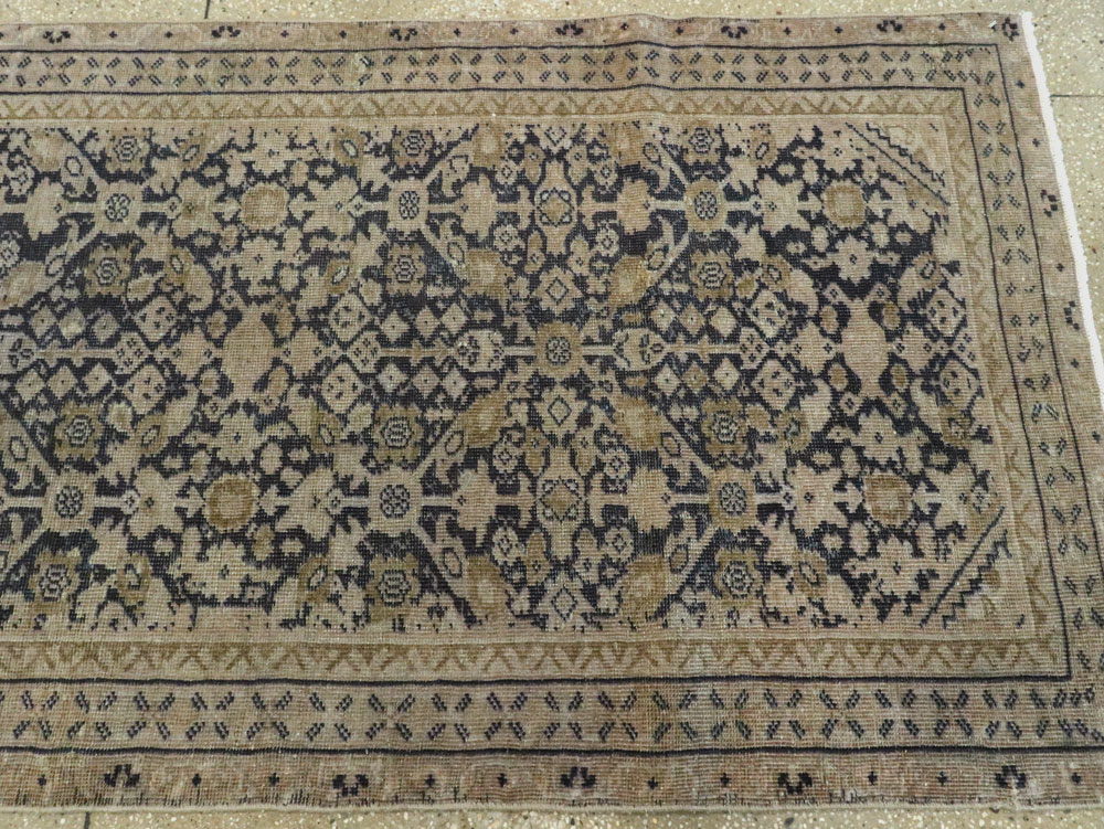 Vintage Persian Malayer Runner, No.23686 - Staging