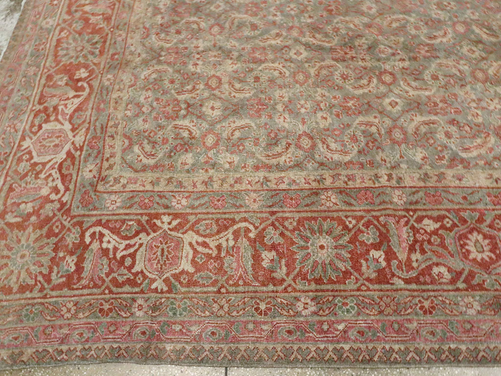 Antique Persian Malayer Carpet, No.23688 - Staging