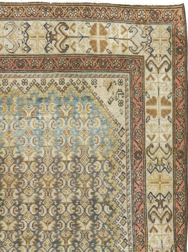 Vintage Persian Malayer Carpet, No.23690 - Staging